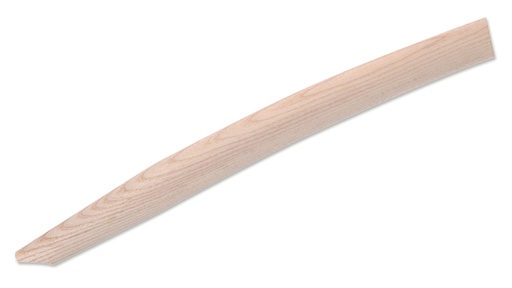 Holzersatzstiel, gebogen, 140 cm lang