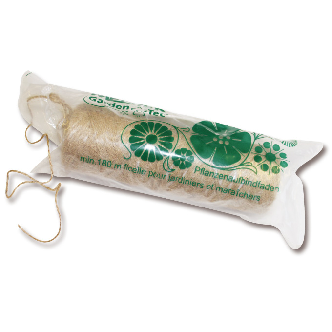 Gartenbauschnur JUTE, Karton à 10 Spulen