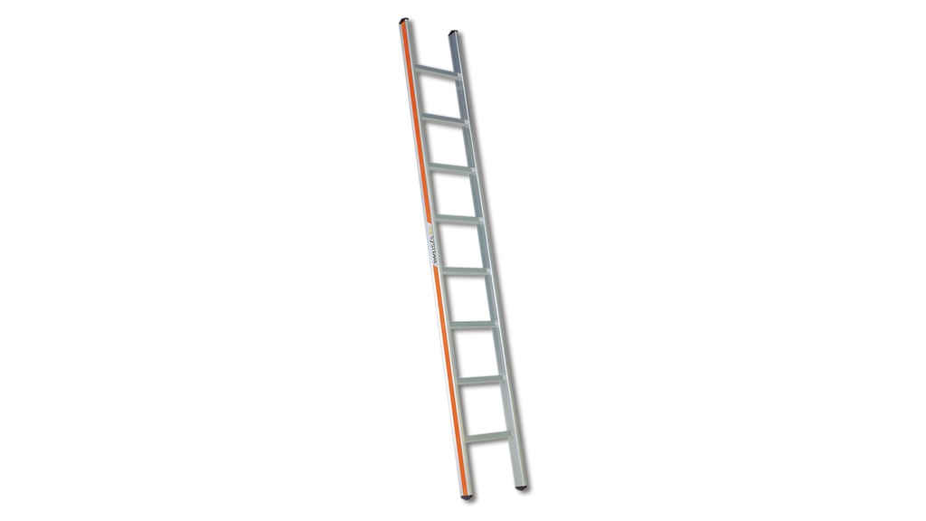 Échelle simple, en aluminium, 10 échelons, longueur 2.99 m