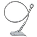 Erdanker DUCKBILL Typ 88-DBI, mit Stahlseil, einzeln