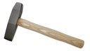Marteau à graver carbure DIAMONT, avec manche, 1 kg