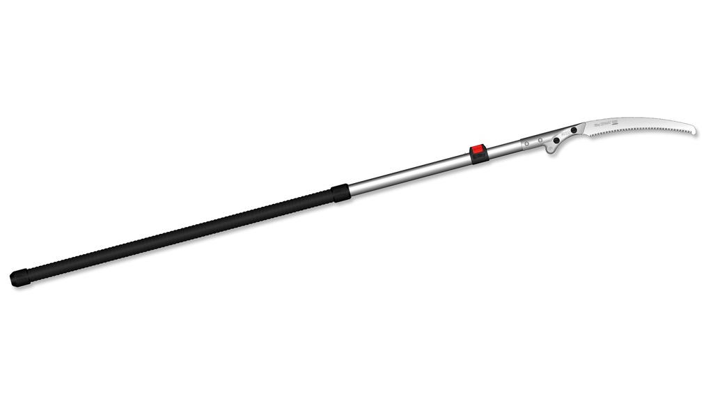 Scie télescopique SILKY Zübat 3300, en deux parties, longueur de la lame 33 cm, longueur 200-330 cm
