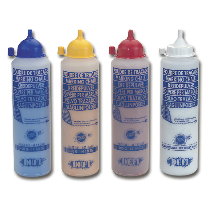Poudre de traçage colorée DEFI PROFI couleur rouge 400 g