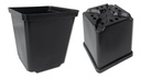 Kakteen-Container schwarz 11 x 11 x 12 cm, 495 Stück
