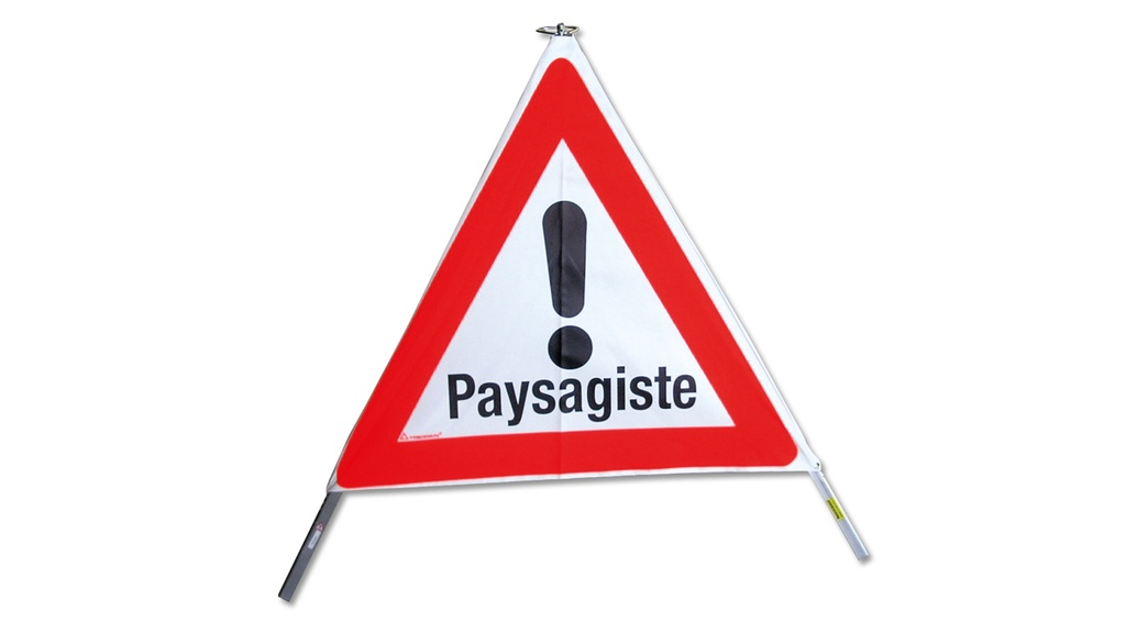 Signal pliable TRIOPAN, signal 1.30 «Paysagiste», qualité normale, grandeur 60 cm