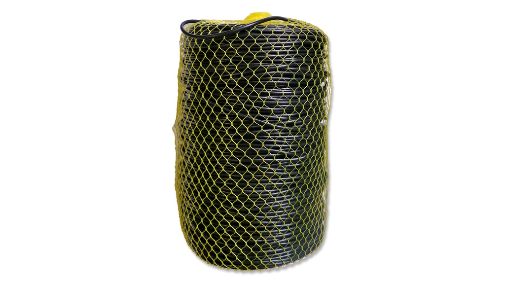 Lien souple extensible PVC noir, 2.5 mm ø, 200 m