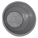 Terrines à fleurs avec trous anthracite ø 25 cm