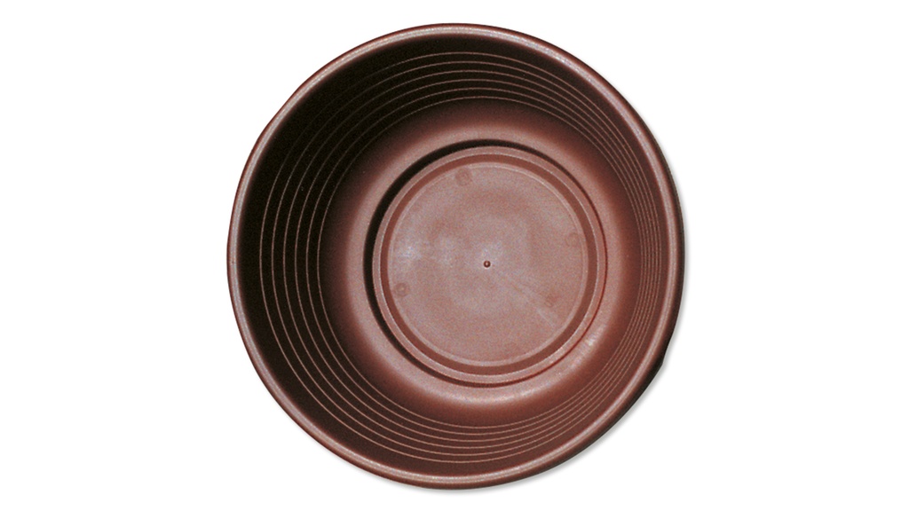Terrine à fleurs brun foncé 45 cm ø