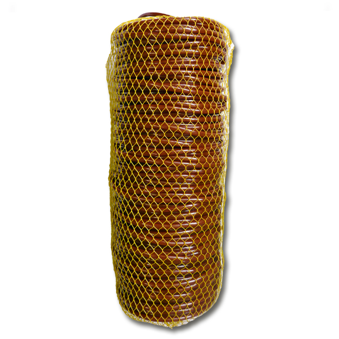 Bindeschlauch PVC braun 4.0 mm ø, Spule à 100 m