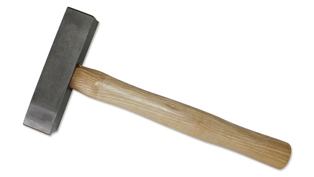 Bossierhammer DIAMONT, mit Stiel, 2 kg