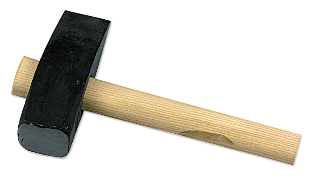 Steinspalthammer, mit Stiel, 4 kg