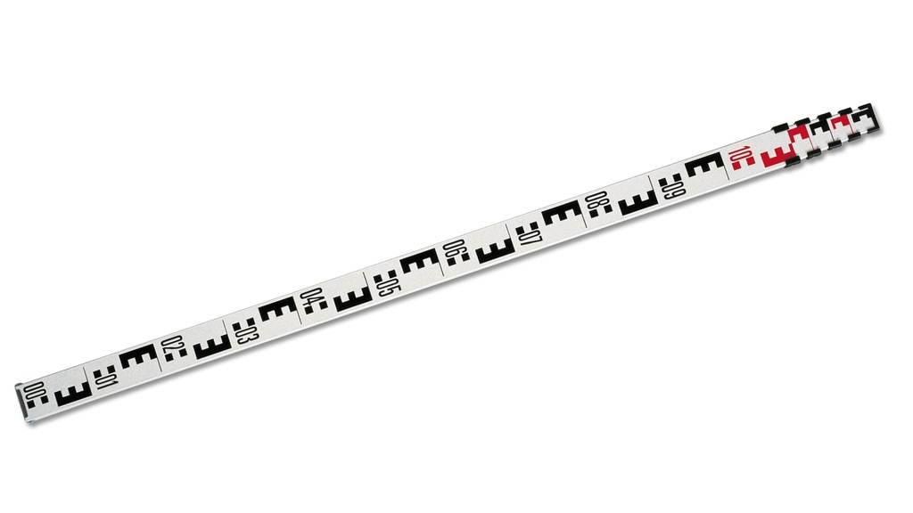 Teleskopnivellierlatte Aluminium, Messbereich 119-400 cm