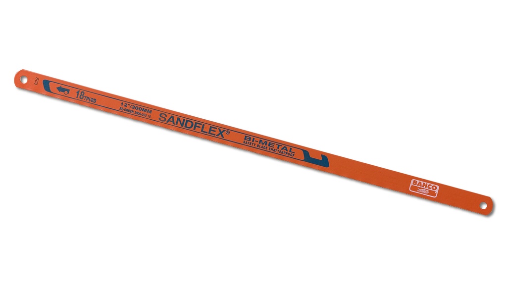 Ersatzblatt zu Metallsägebogen BAHCO 30 cm, 2 Blätter