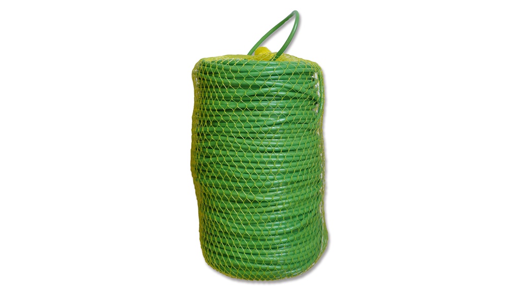Bindeschlauch PVC grün 3.0 mm ø, Spule à 100 m