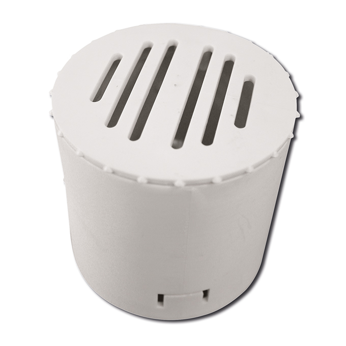 Bouchon de fin de ligne blanc, pour tube drain 202.750