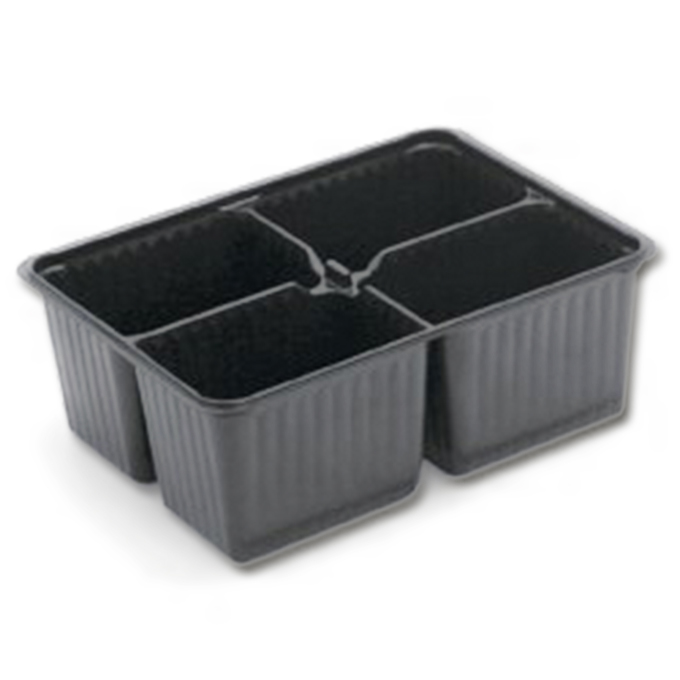 Plaques de culture 4 alvéoles