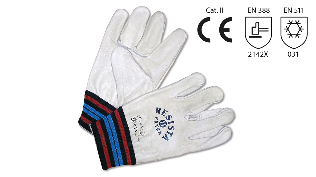 Gant de protection d'hiver, doublure molletonnée, taille 9