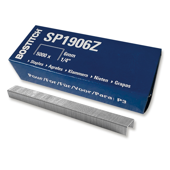 Heftklammern zu Heftzange BOSTITCH P3, 5000 Klammern