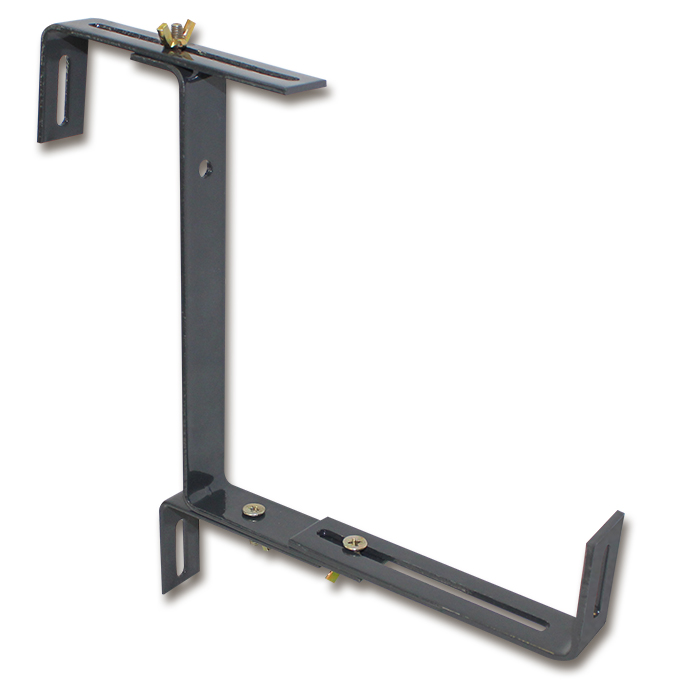 Support pour jardinières avec équerre d’appui anthracite