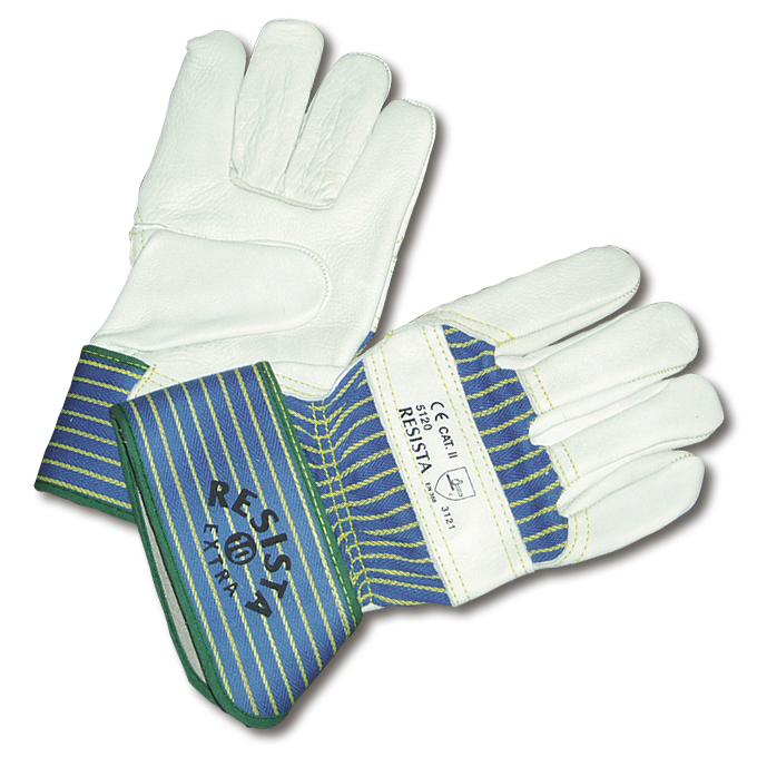 Gants de travail en cuir fleur de buffle, taille 9