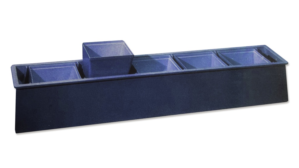 Kräuterkasten PFLANZFIX blau 70 cm lang