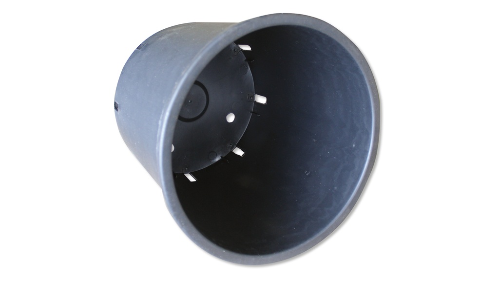 Conteneur pépinière noir 10 lt, forme basse