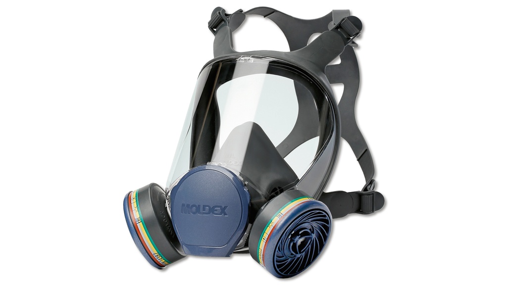 Gummi-Vollmaske MOLDEX Serie 9000, ohne Filter, Grösse L