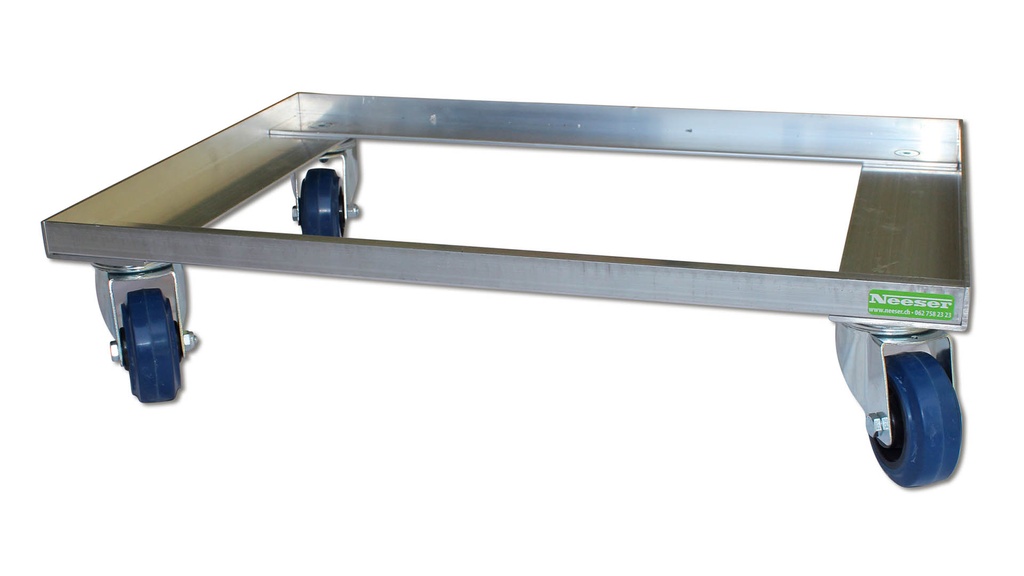 Rouleur pour corbeilles de transport 60x40 cm, force portante 400 kg