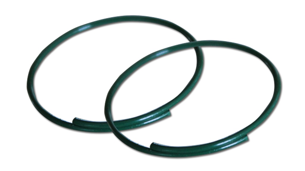 Nelkenringe grün, 22 mm ø, Karton à 500 g