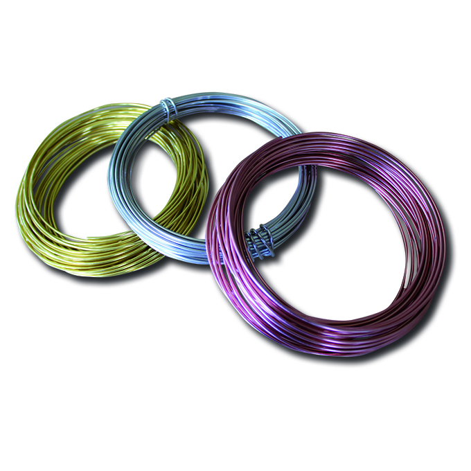 Deko-Aludraht silber, 100 g, 2.0 mm