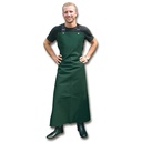 Kreuzbandschürze grün, 117 cm lang