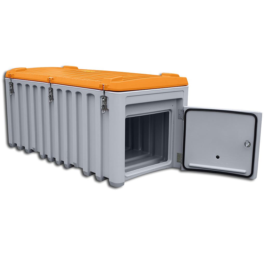 Caisse à outils 750 litres, avec porte latérale 50 x 45 cm