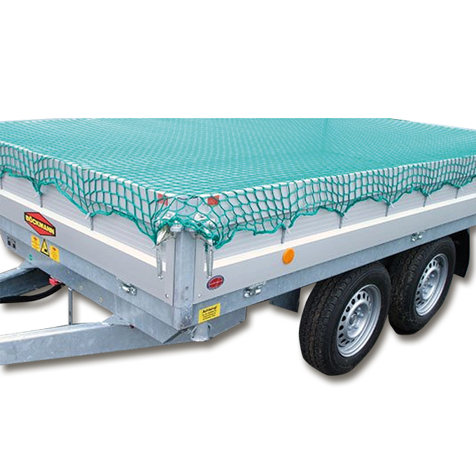 Filet de recouvrement vert noué, 250 x 350 cm