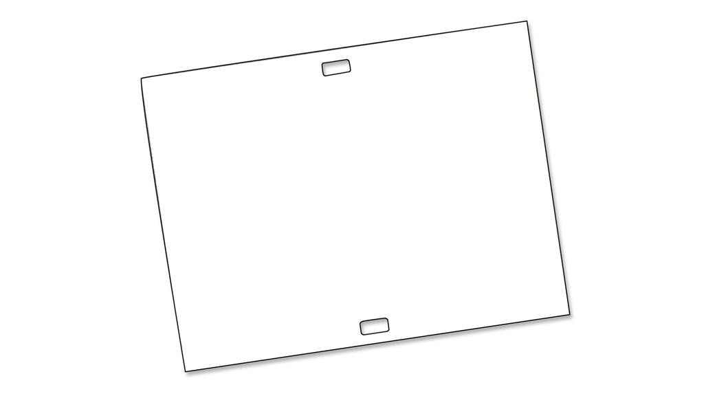 Étiquettes «Windsafe» pour bâtons blanche 105 x 140 mm, 100 feuilles