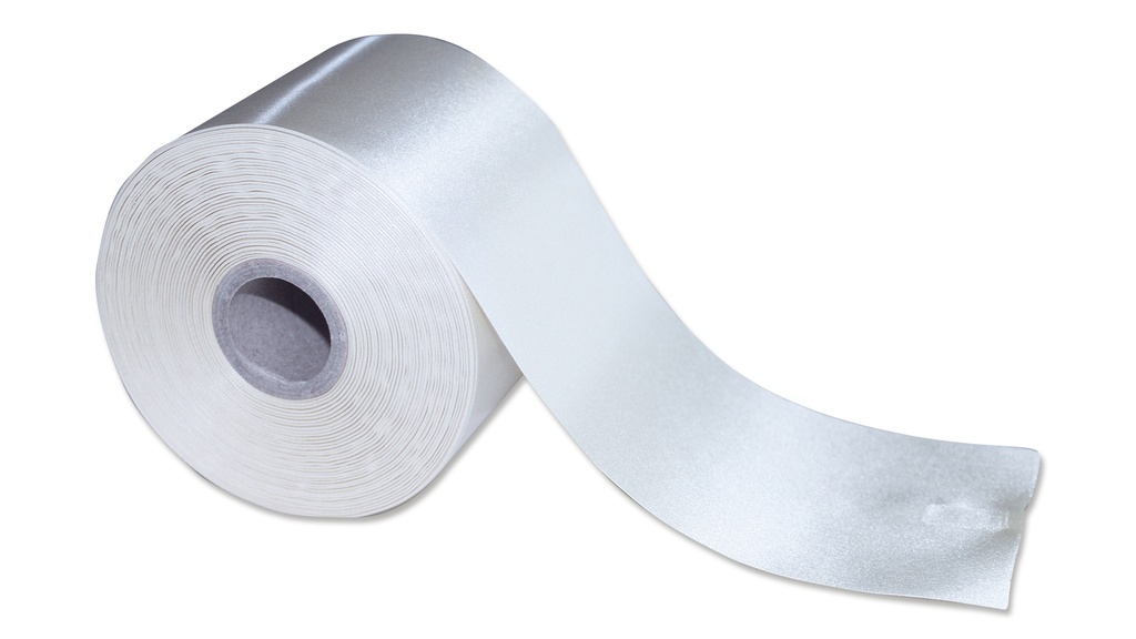 Ruban ornemental blanc, largeur 70 mm, 50 m