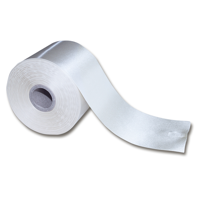 Ruban ornemental blanc, largeur 70 mm, 50 m
