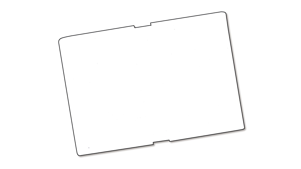 Étiquettes pour bâtons, blanche, 70 x 135 mm, 25 feuilles