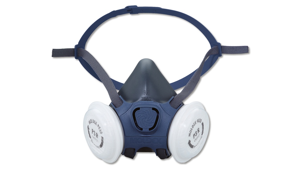 Demi-masque en caoutchouc MOLDEX série 7000, sans filtre, L