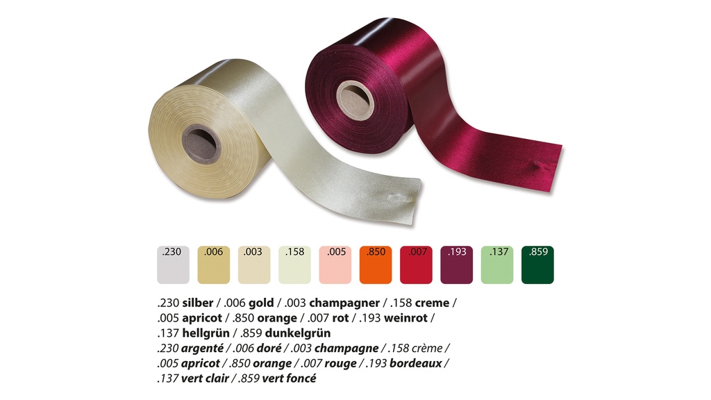 Ruban ornemental vert foncé, largeur 70 mm, 50 m