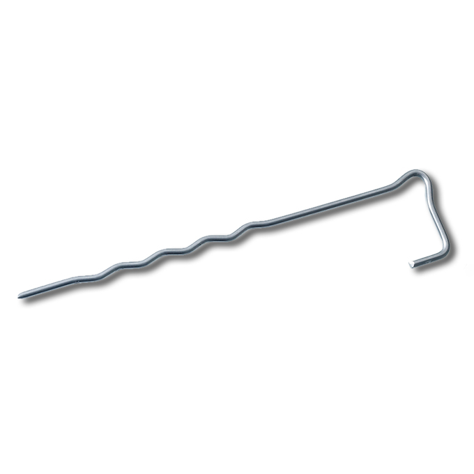 Agraffe GEOHIT L-förmig, blank 30 x 3 cm, 500 Stück