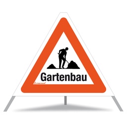 [210.245] TRIOPAN-Faltsignal, Signal 1.14 «Gartenbau», tagesleuchtend, Grösse 60 cm