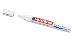 [424.270] Marqueur peinture «EDDING 750», blanc, largeur du trait env. 2-4 mm
