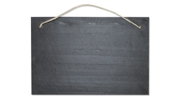 [442.109] Ardoise rectangulaire avec cordelette, 300 x 200 mm