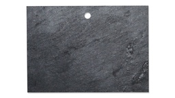 [442.104] Ardoise rectangulaire perforée Ø 7 mm, 160 x 120 mm
