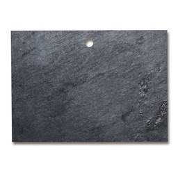 [442.104] Schiefertafel eckig mit Loch 7 mm Ø, 160 x 120 mm