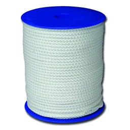 [136.300] Cordon en nylon blanc ø 4 mm, 100 m
