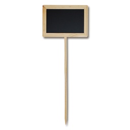 [456.474] Système «bois-ardoise», hauteur surface 54 cm, grandeur pancarte 105 x 155 mm