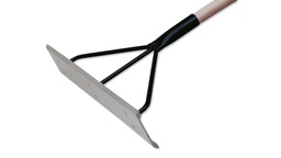 [208.176.80] Teerkrücke kantenverstärkt, 80 cm breit, mit Stiel 170 cm