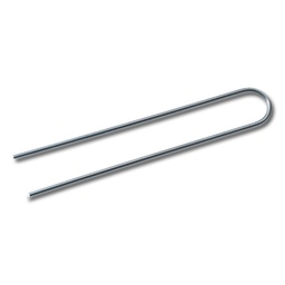 [135.242] Agraffe U-förmig blank 15 x 3 x 15 cm, 250 Stück