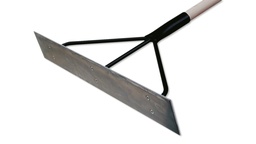 [208.172.80] Teerkrücke flach, 80 cm breit, mit Stiel 170 cm